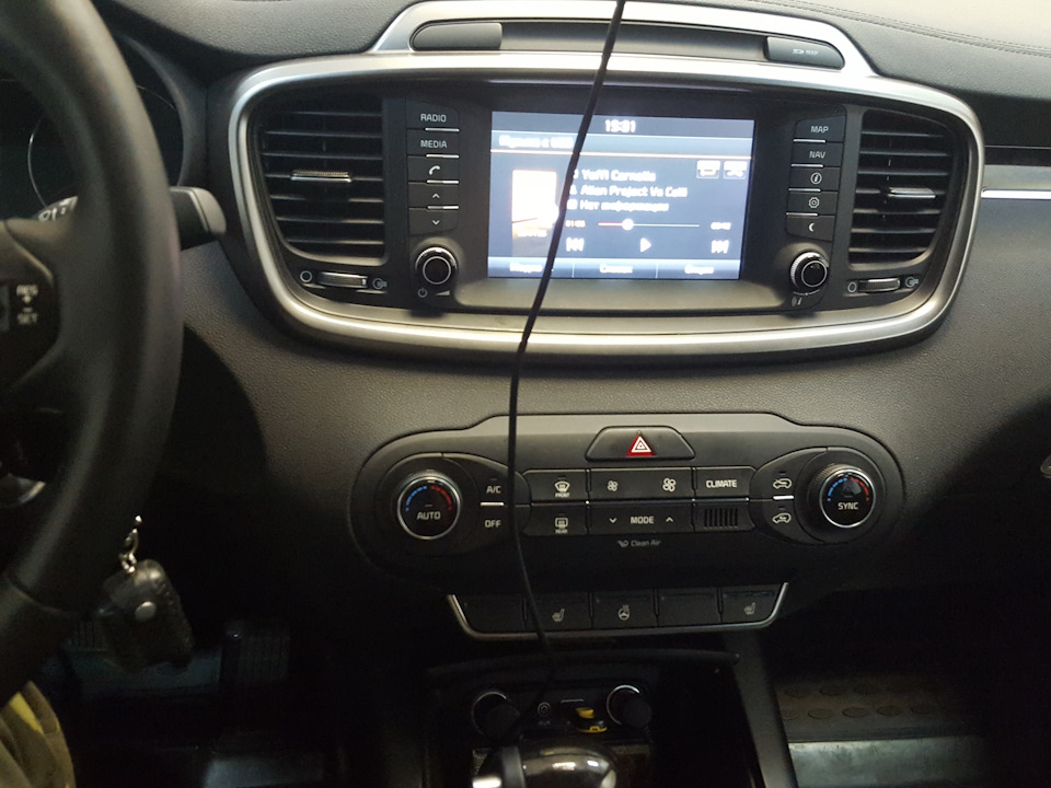 Как снять магнитолу киа соренто прайм Kia Sorento Prime 2016 - Замена штатной акустики + шумка дверей - Сообщество "KI