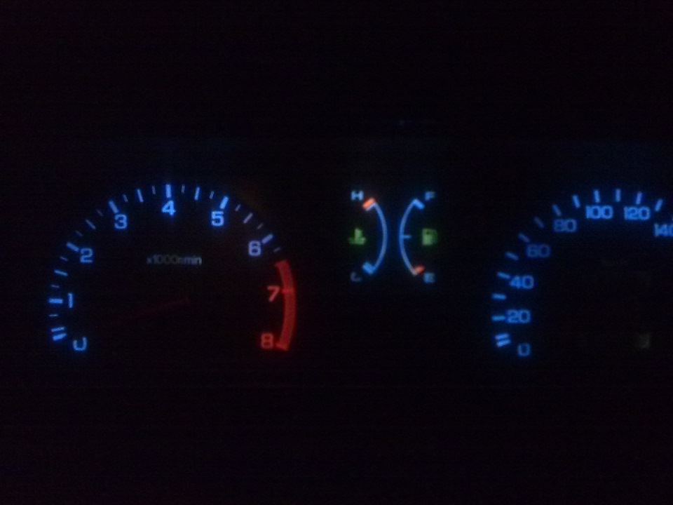 переделка подсветки приборной панели — Honda Civic Hatchback (4G), 1,5 ...