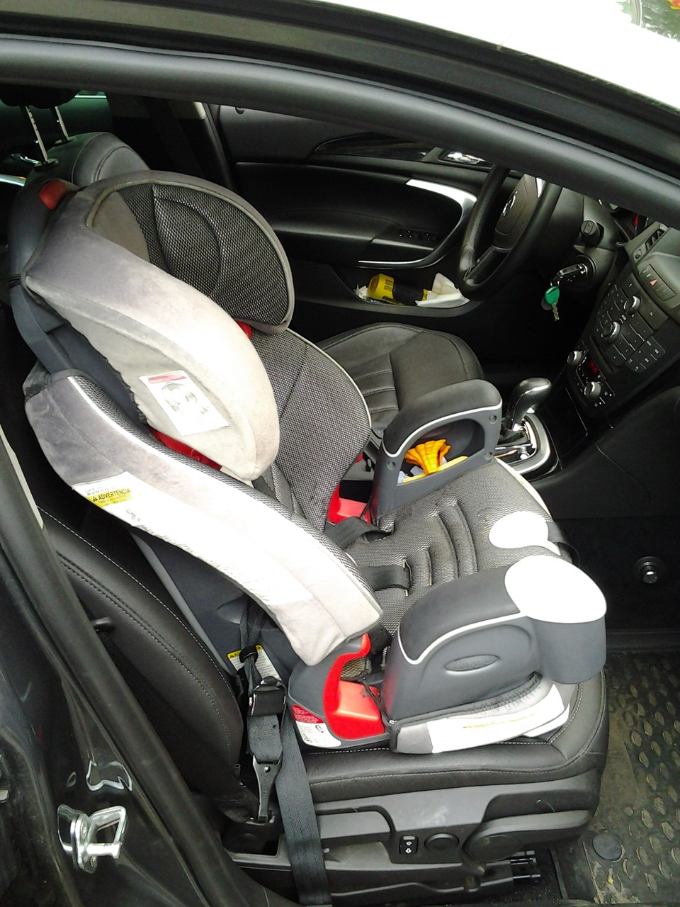 Opel Astra j GTC детское кресло