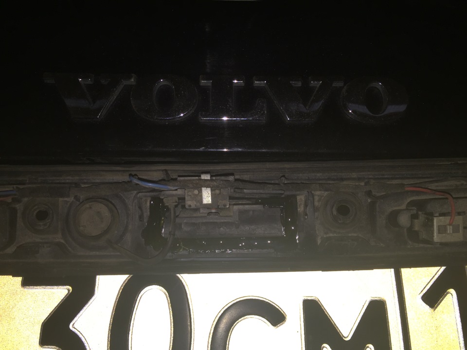 Ремонт кнопки багажника VOLVO S80II — Volvo S80 (2G), 2,5 л, 2008 года ...