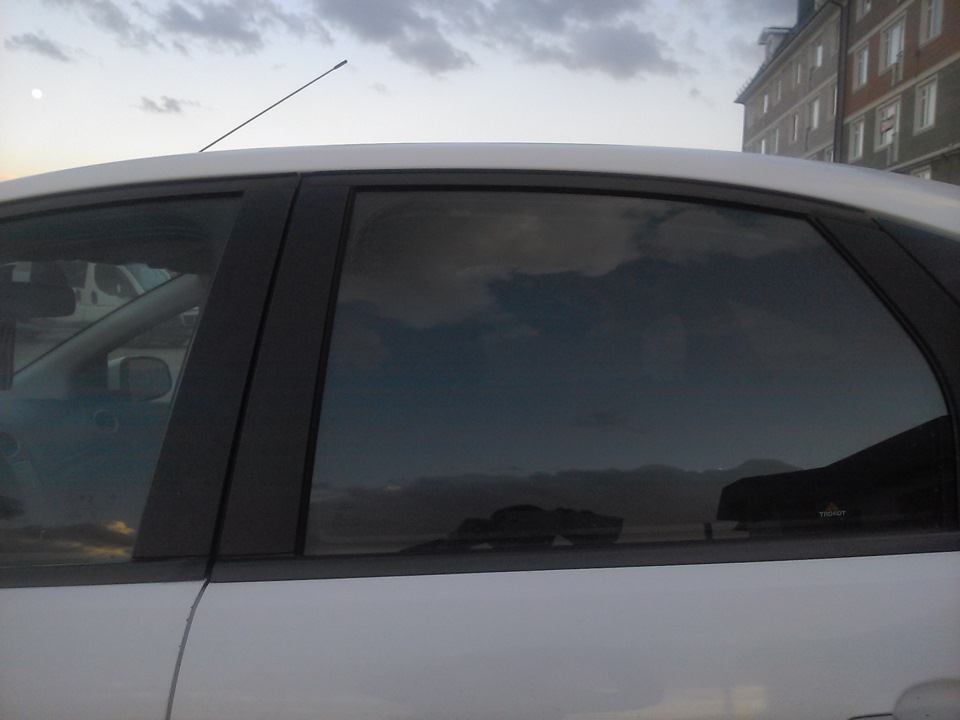 Сетки вместо тонировки. — Ford Focus Hatchback II, 1,6 л, 2008 года ...