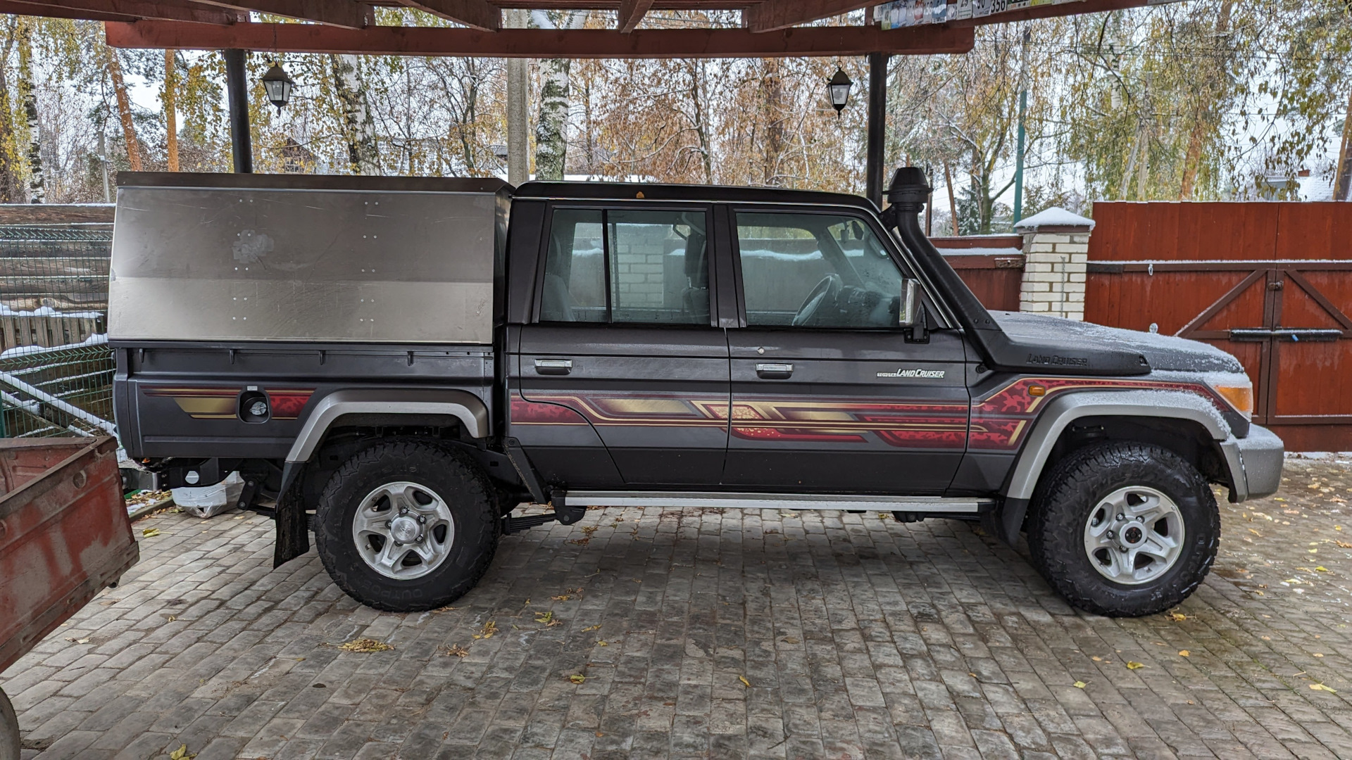 Кузов накрыт. Что дальше? — Toyota Land Cruiser 70, 4 л, 2021 года ...