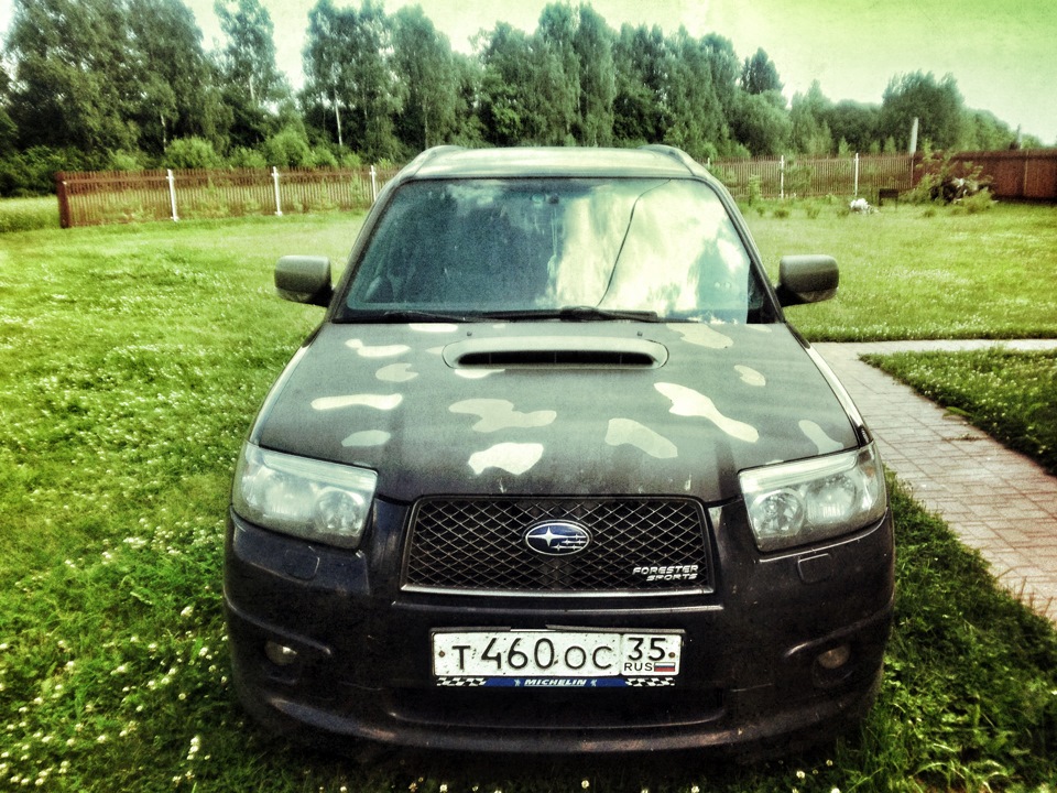 Subaru Forester камуфляж