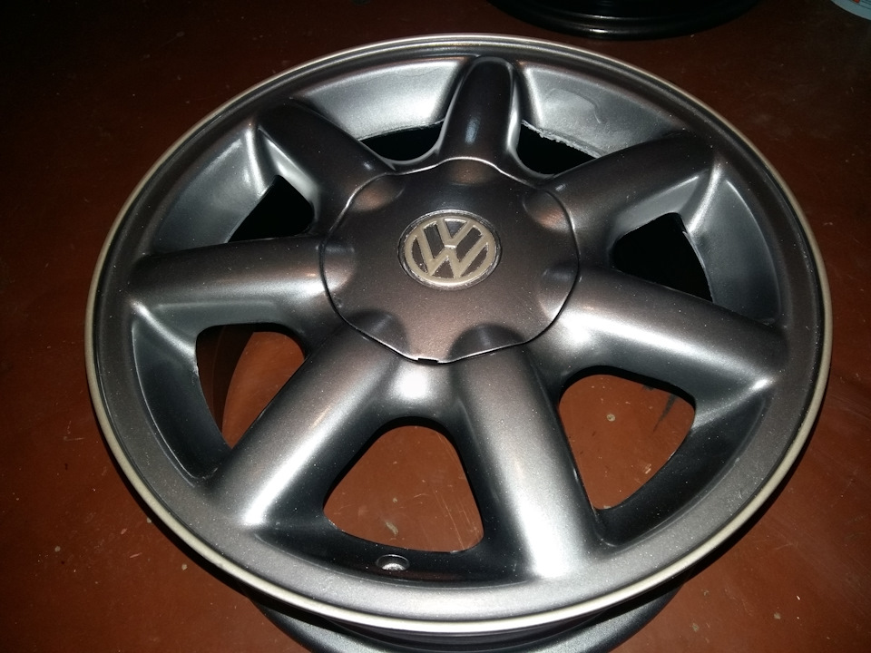 Восстановление литых дисков Фольксваген.Часть 2 — Volkswagen Passat B3 ...