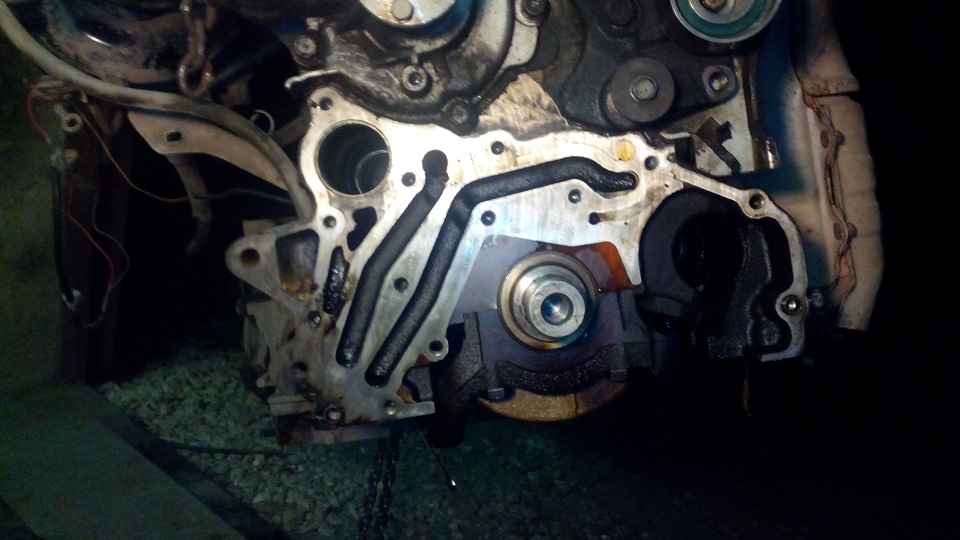 Удаление балансирных валов — Mitsubishi Cedia, 1,5 л, 2004 года ...