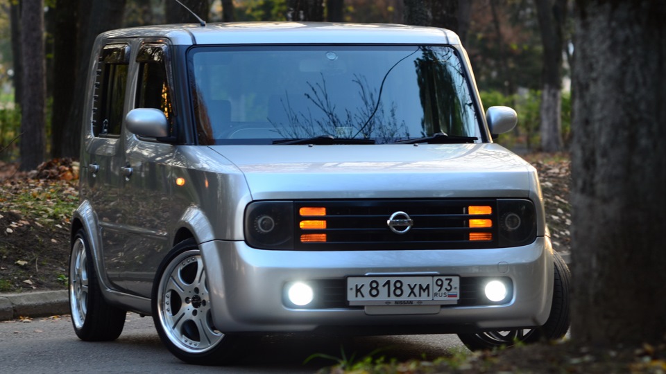 nissan cube 2003 тюнинг nissan cube 2003 тюнинг