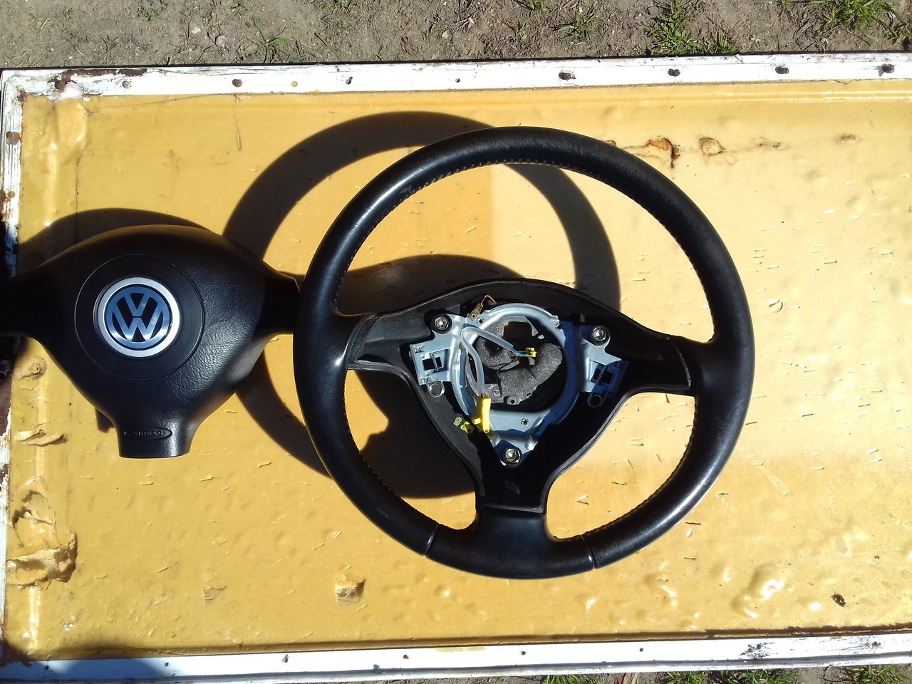 Трёхспицевый руль!))) — Volkswagen Golf Mk4, 1,6 л, 1998 года ...