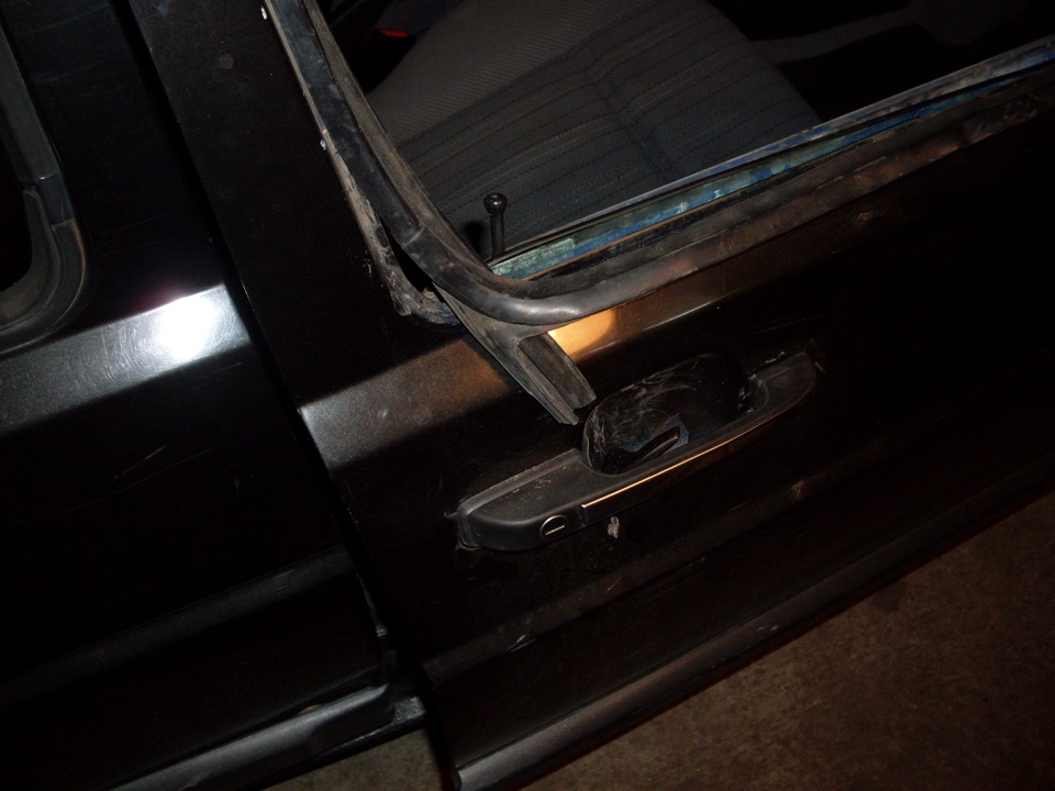 Уплотнители дверных стекол от Golf 3 на Golf 2 — Volkswagen Golf Mk2, 1 ...