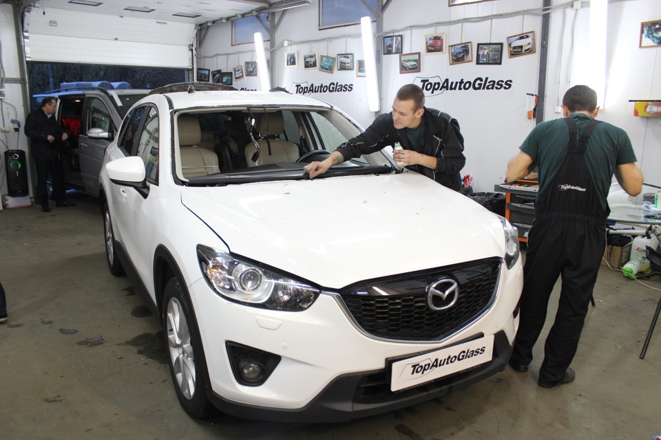 Замена лобового стекла Mazda CX5 — Автостекла TopAutoGlass на DRIVE2