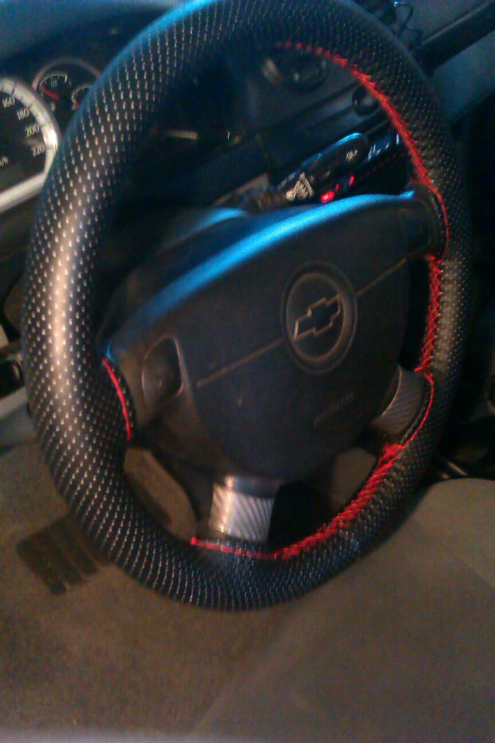 Оплетка на руль — Chevrolet Lacetti SW, 1,6 л, 2007 года | аксессуары ...