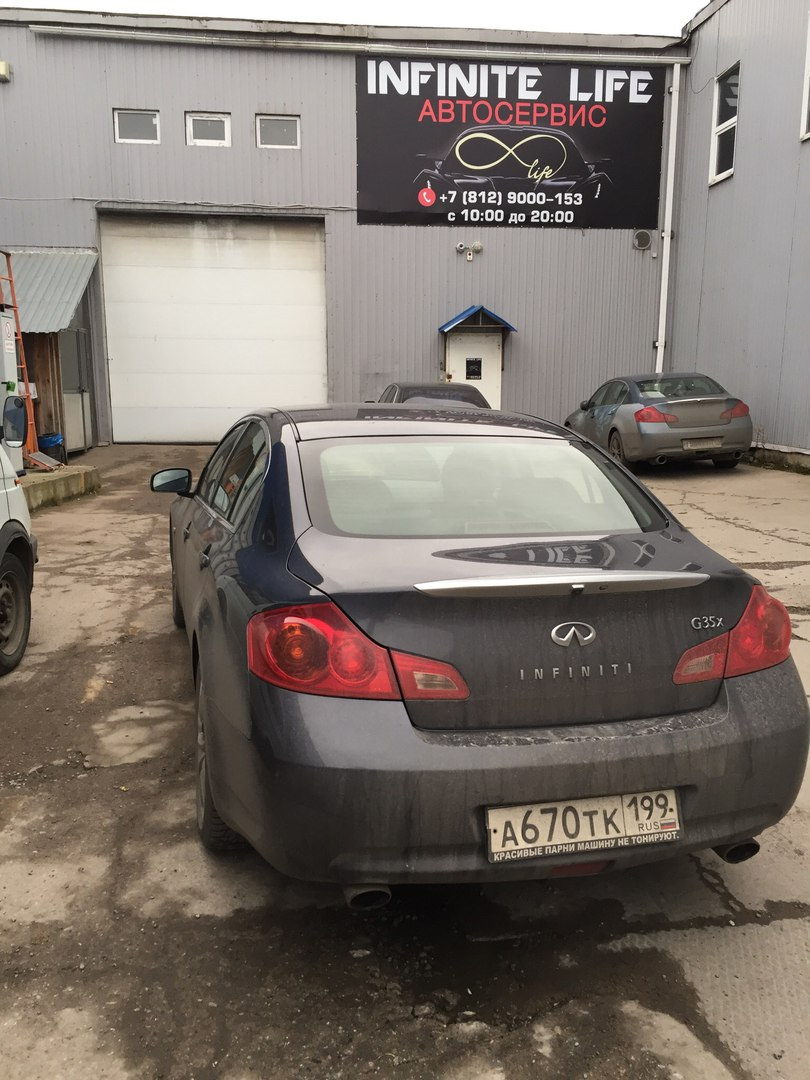 Чистка фазорегуляторов и соленоидов — Infiniti G35 (V36), 3,5 л, 2008 года  | визит на сервис | DRIVE2