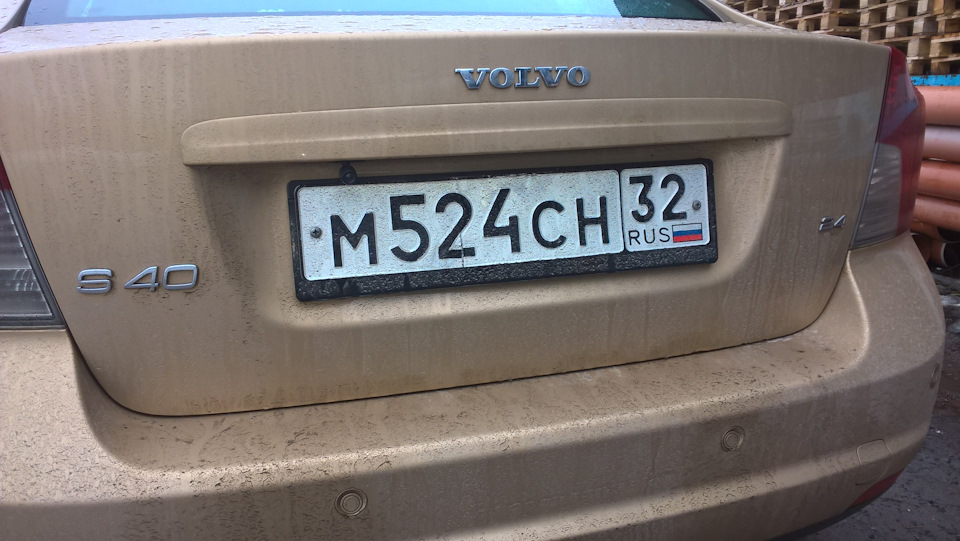 поставил регистратор с двумя камерами — Volvo S40 (2G), 2,4 л, 2008 ...