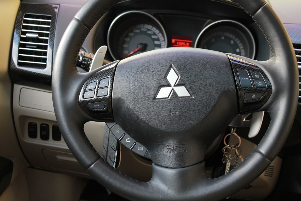 Mitsubishi Outlander XL Карбонирование Аквапринтом — Сообщество «Новый ...