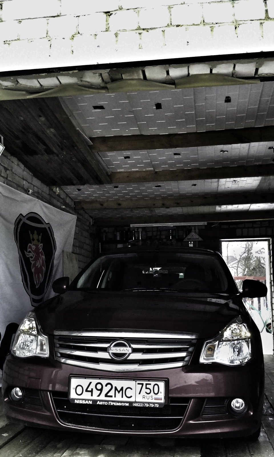 когда тепло то уже? — Nissan Almera V (G11/15), 1,6 л, 2015 года ...