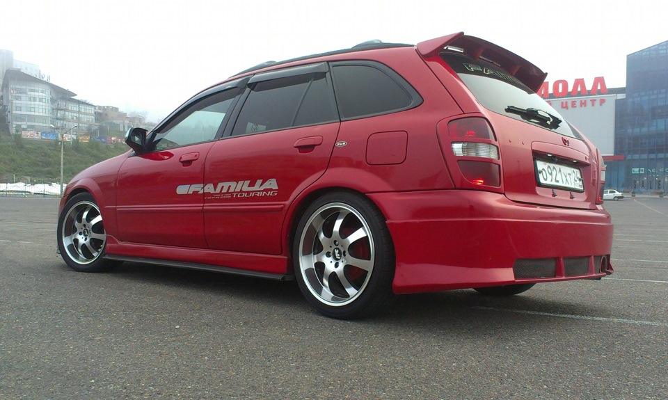 mazda familia s wagon С‚СЋРЅРёРЅРі