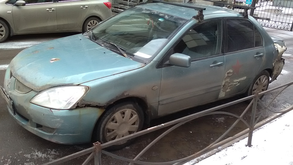 Ушатаный Лансер или как можно не любить авто! — Сообщество «Mitsubishi ...