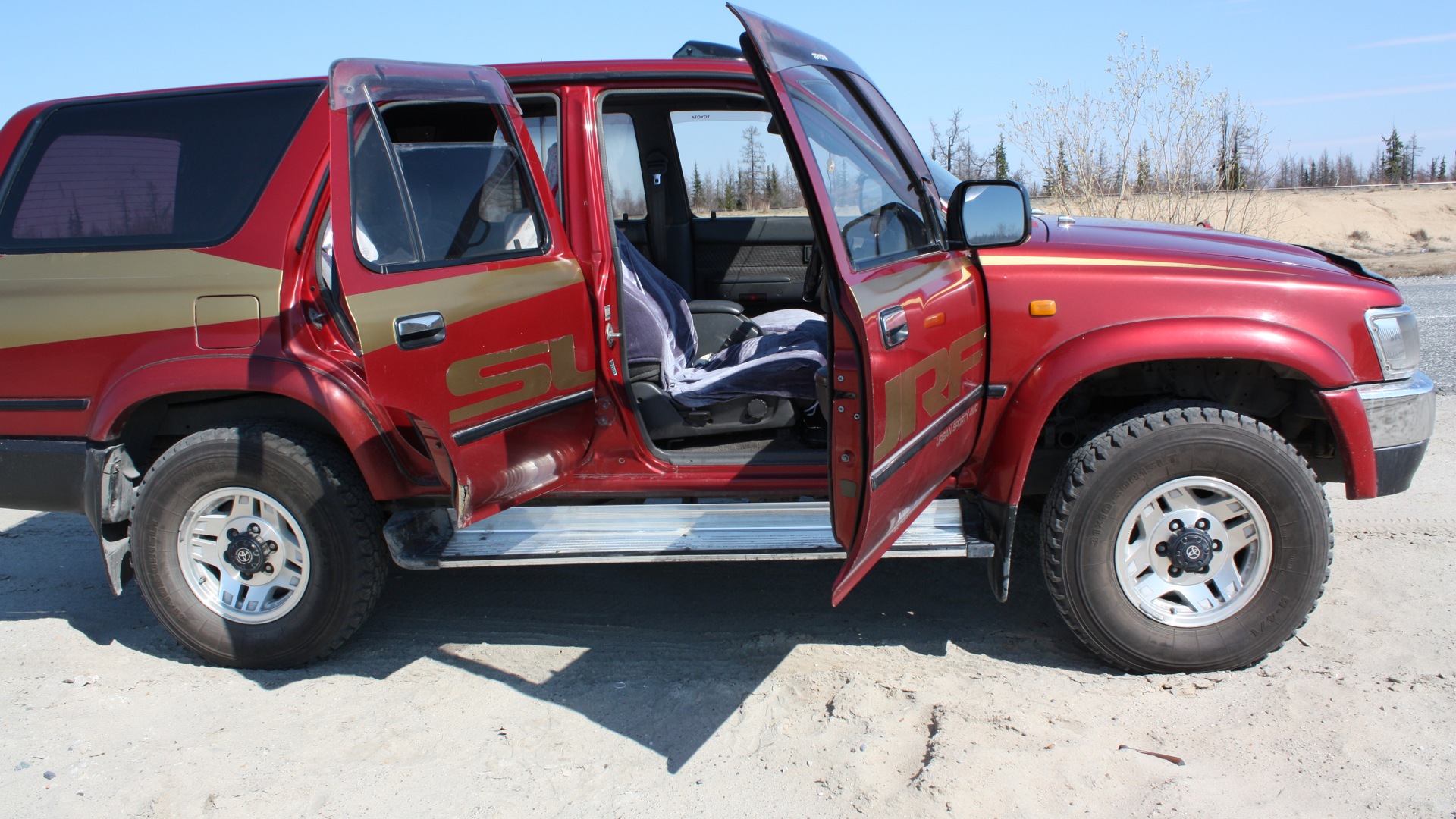 Сурф 1992. Toyota Hilux Surf 1992.