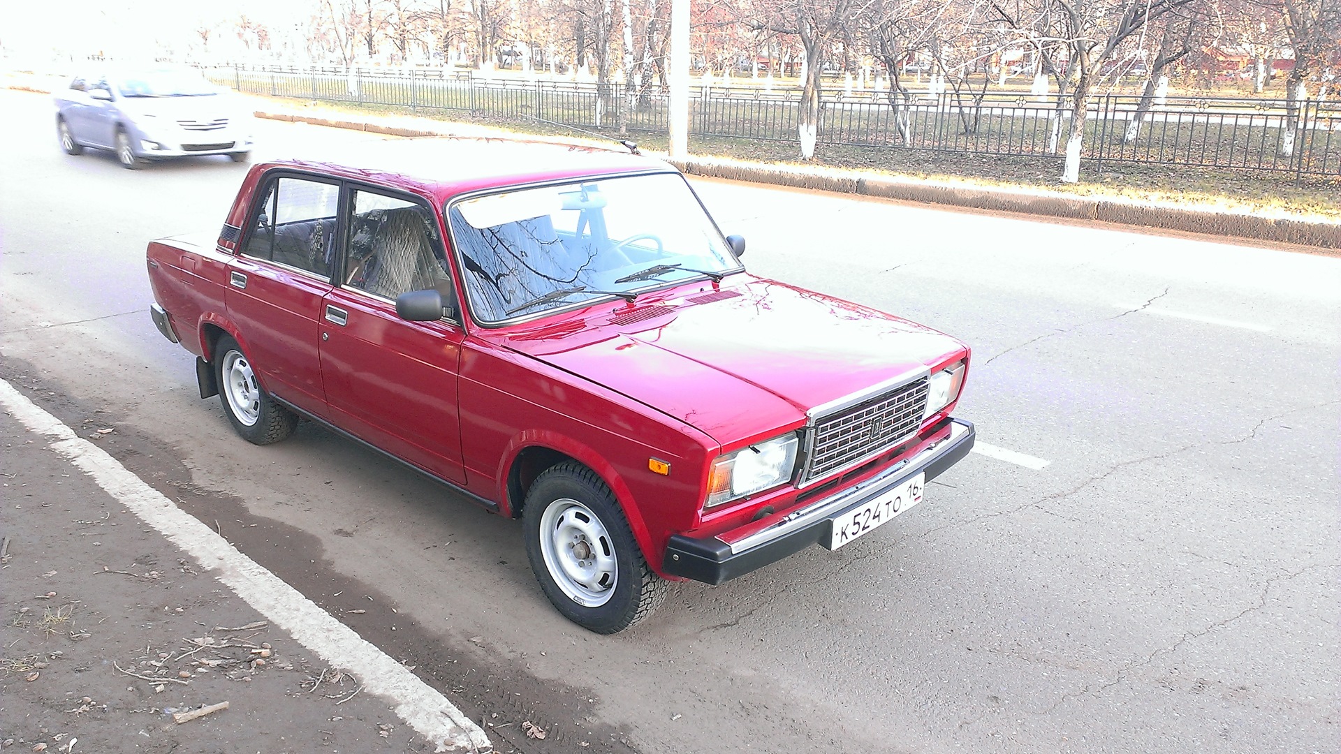 Вишневый ваз 2107