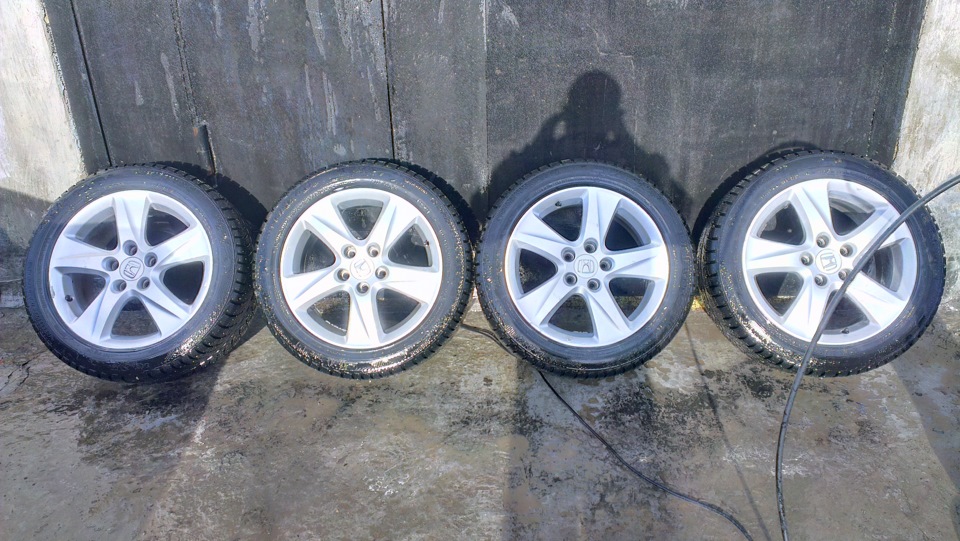 Готовим сани … — Honda Accord (8G), 2,4 л, 2008 года | колёсные диски ...