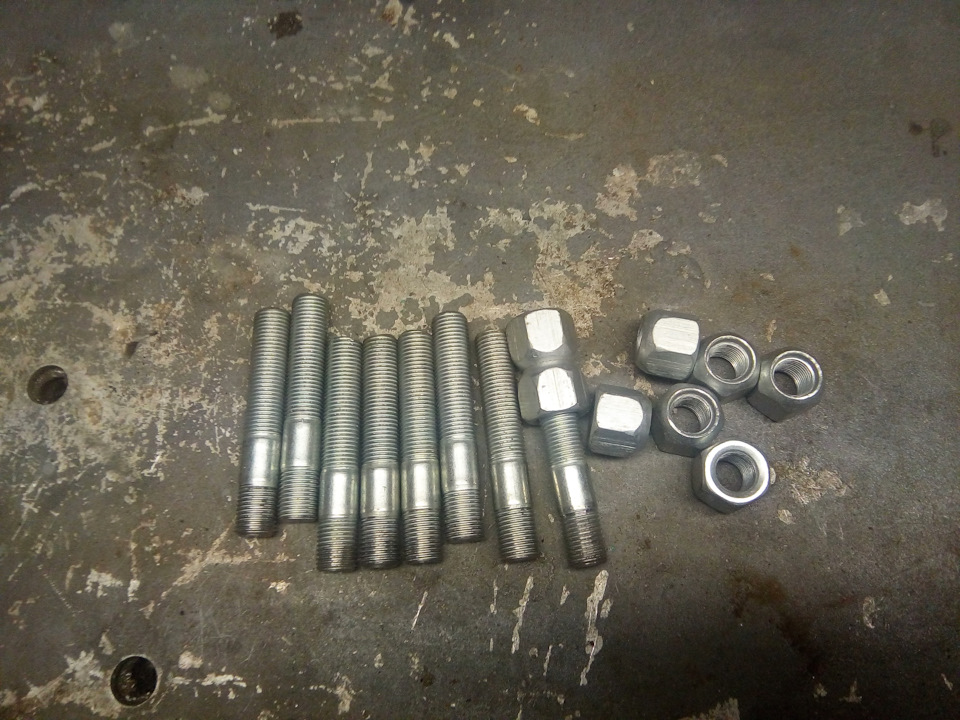 Установка проставок на диски 11 мм. — Lada Приора универсал, 1,6 л ...