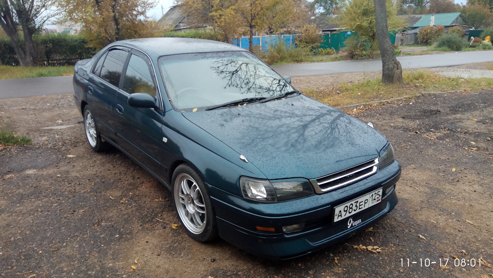 Занижение toyota carina e