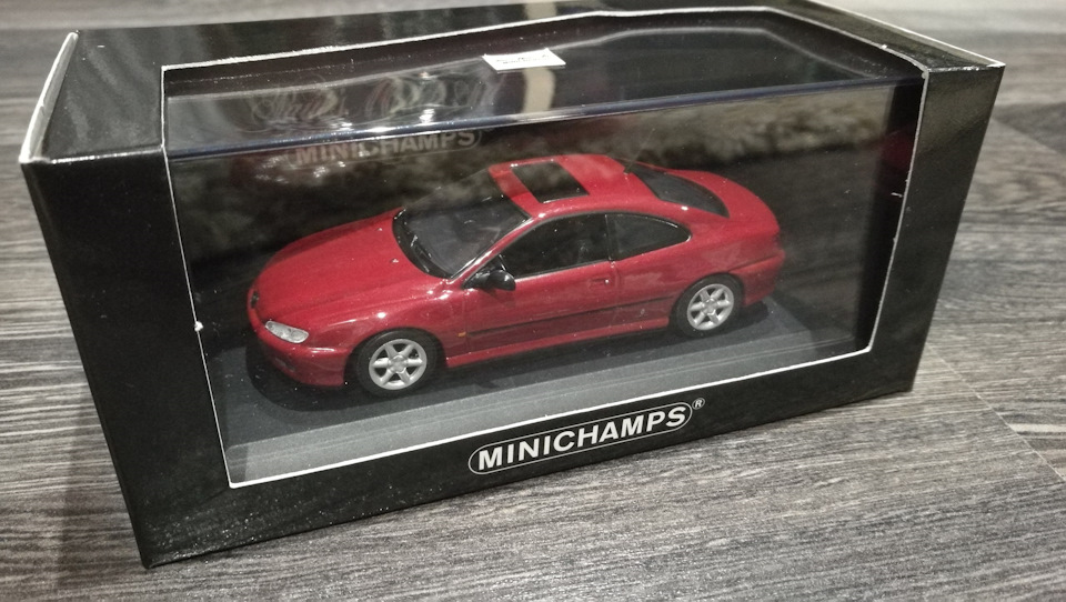 Модель моей купешки в масштабе 1/43 — Peugeot 406 Coupe, 2 л, 1998 года ...
