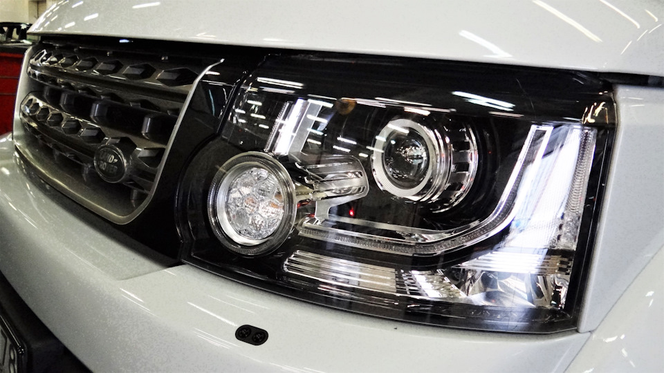 Комплекс работ с #LandRover #Discovery: полная оклейка антигравийной ...