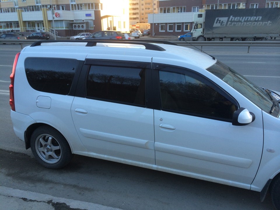 Поставил задние фонари и сделал тренировку 50% — Lada Ларгус, 1,6 л ...