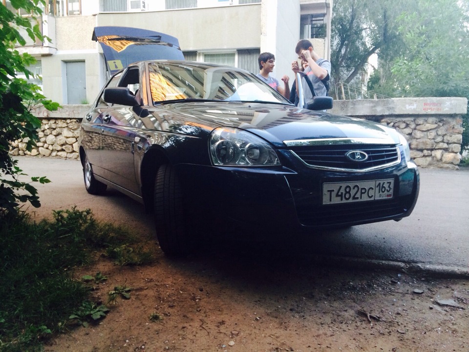 Просто фотки — Lada Приора хэтчбек, 1,6 л, 2008 года | фотография | DRIVE2