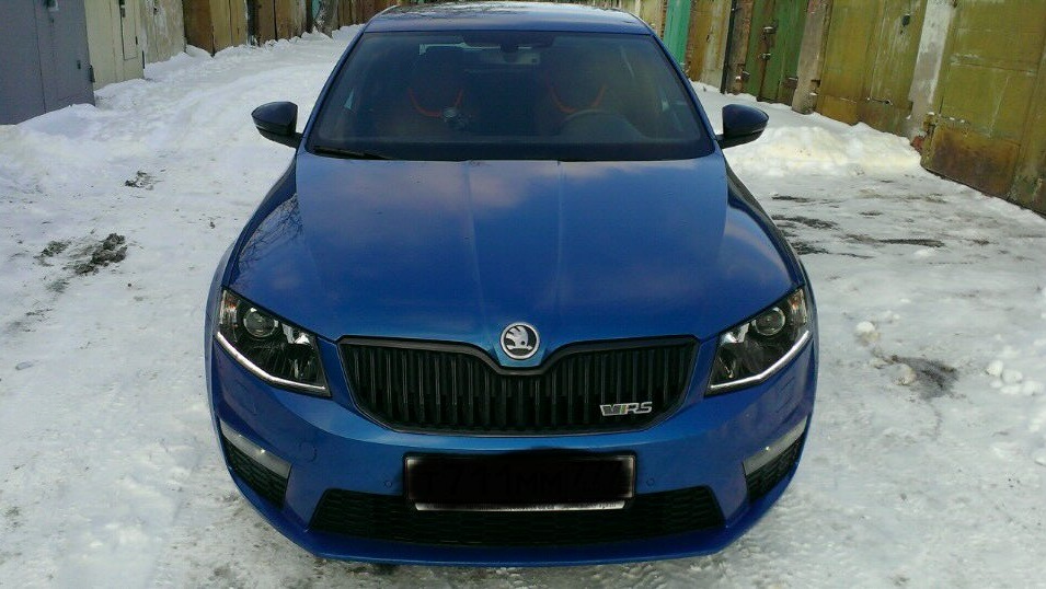 Диоды в противотуманки — Skoda Octavia RS A7 Mk3, 2 л, 2014 года ...
