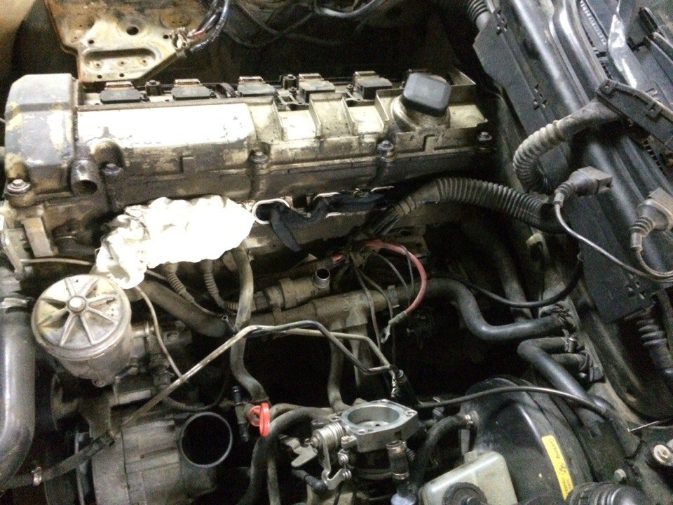 Поменял бендикс на стартере — BMW 5 series (E34), 2 л, 1991 года ...