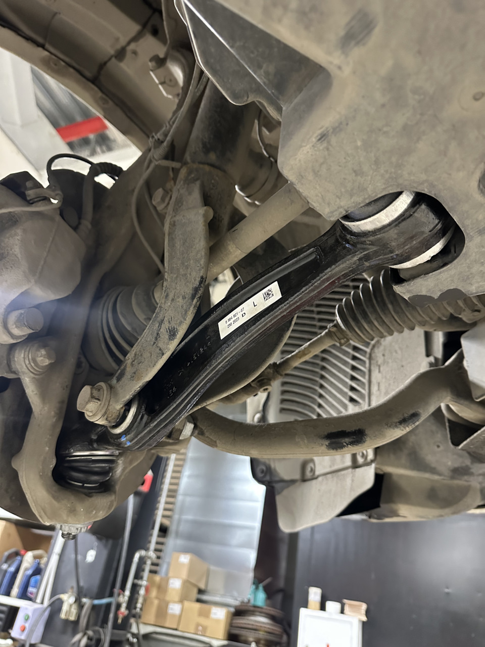 Рычаг — BMW X5 (F15), 3 л, 2018 года своими руками DRIVE2