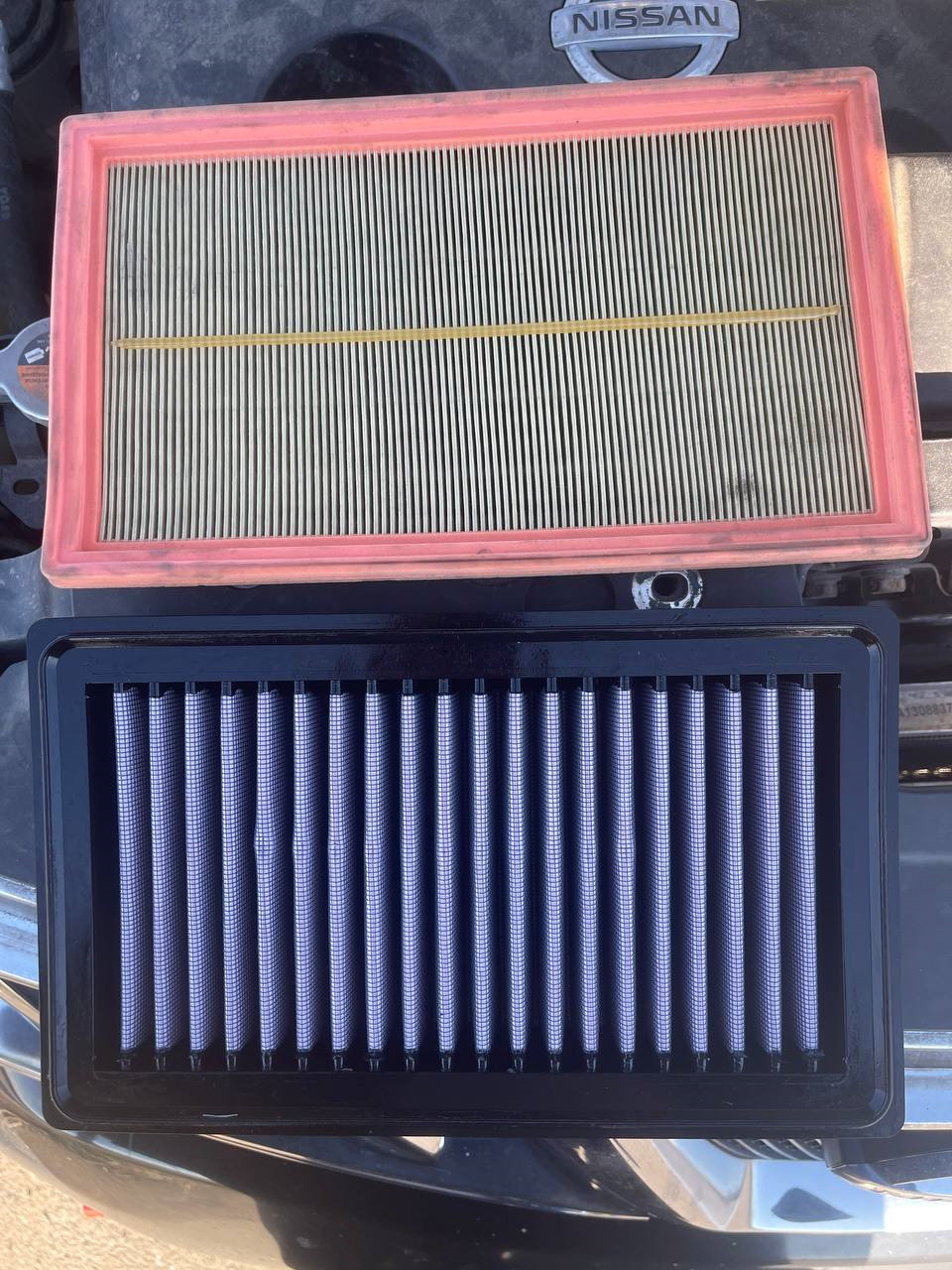 AEM DryFlow Performance Air Filter — Nissan Murano II, 3,5 л, 2010 года ...