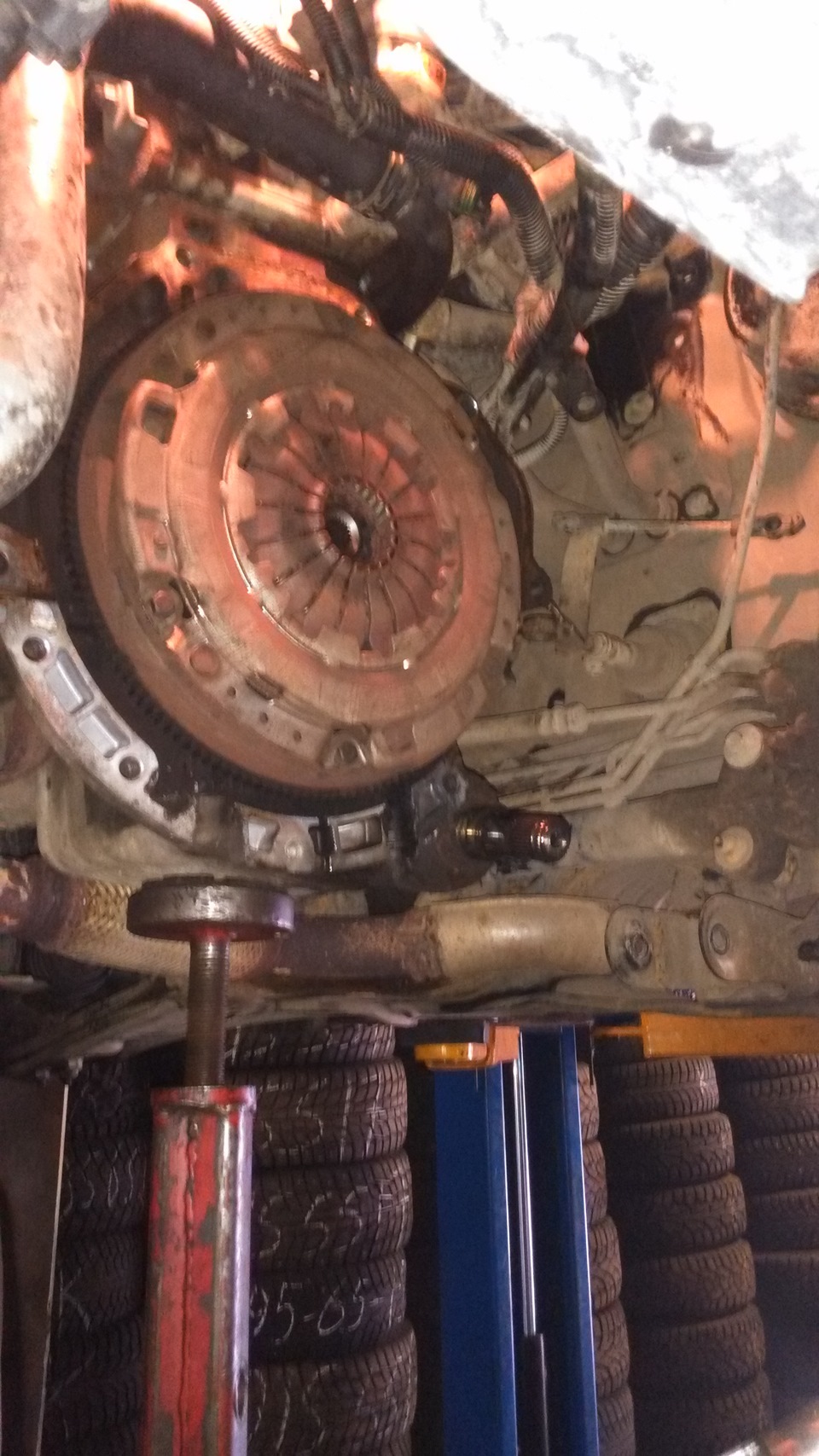 Большая беда подкралась. — Chevrolet Lacetti SW, 1,6 л, 2010 года ...