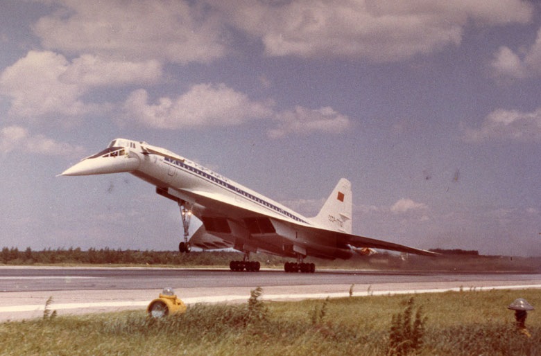 Ту 144 пилотирование