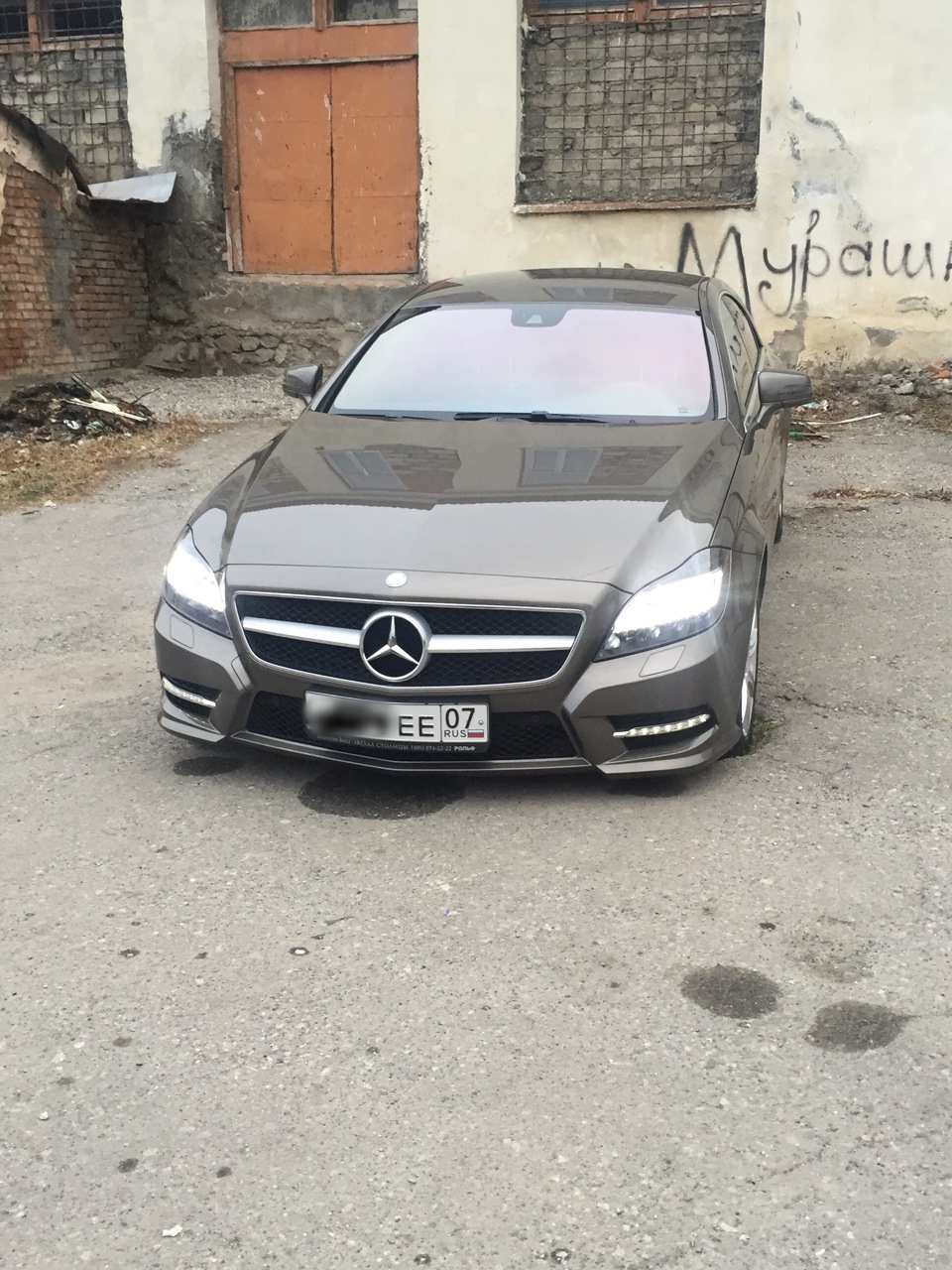 Mercedes Benz CLS тонировка