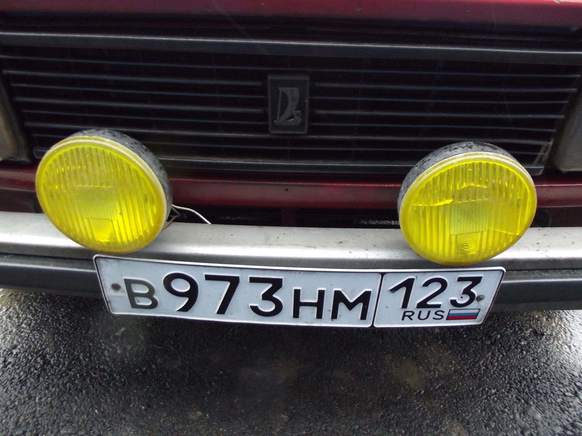Установка противотуманок — Lada 21053, 1,6 л, 1993 года | аксессуары ...