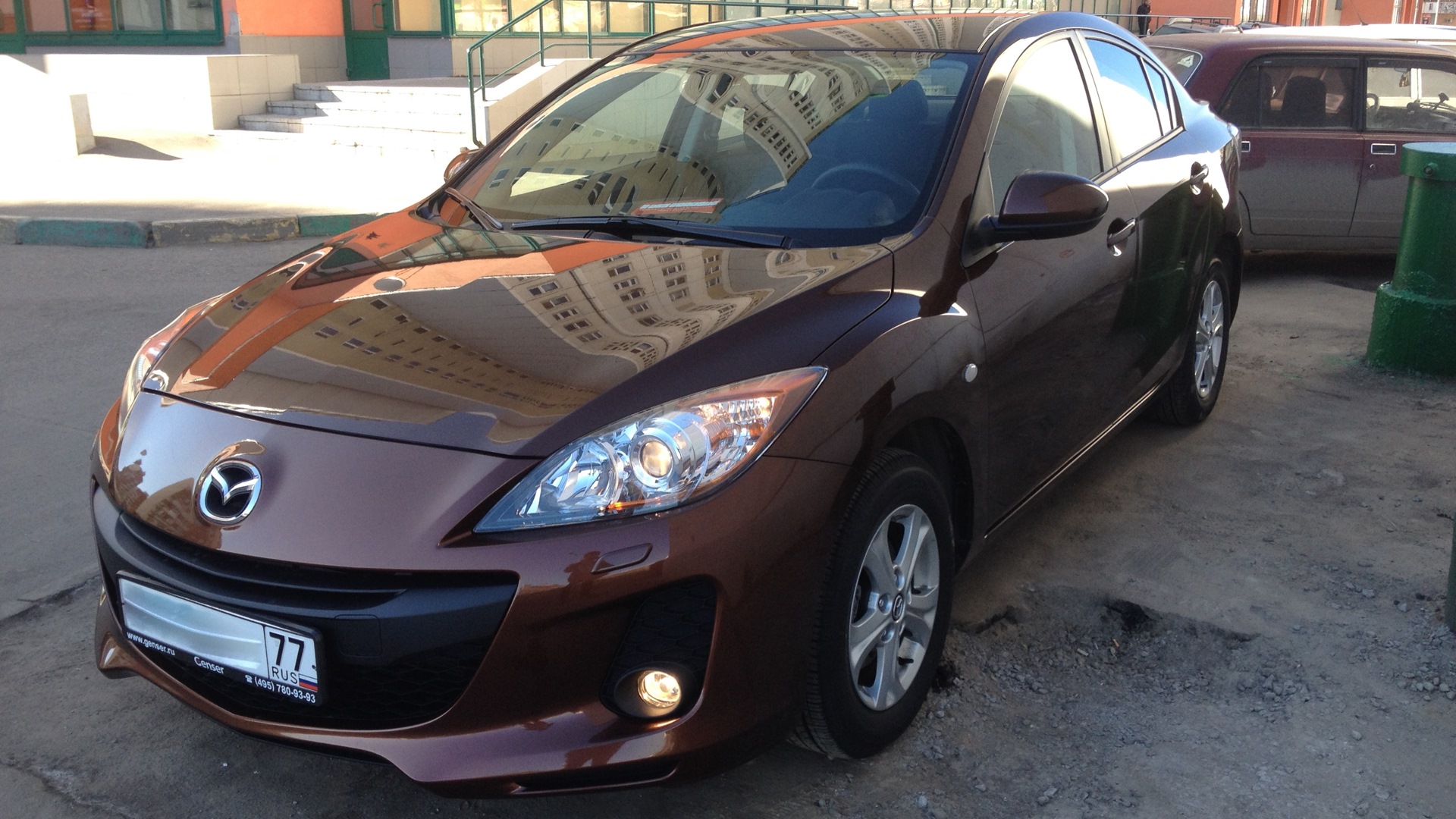 Mazda 3 (2G) BL 1.6 бензиновый 2013 | в бронзе на DRIVE2