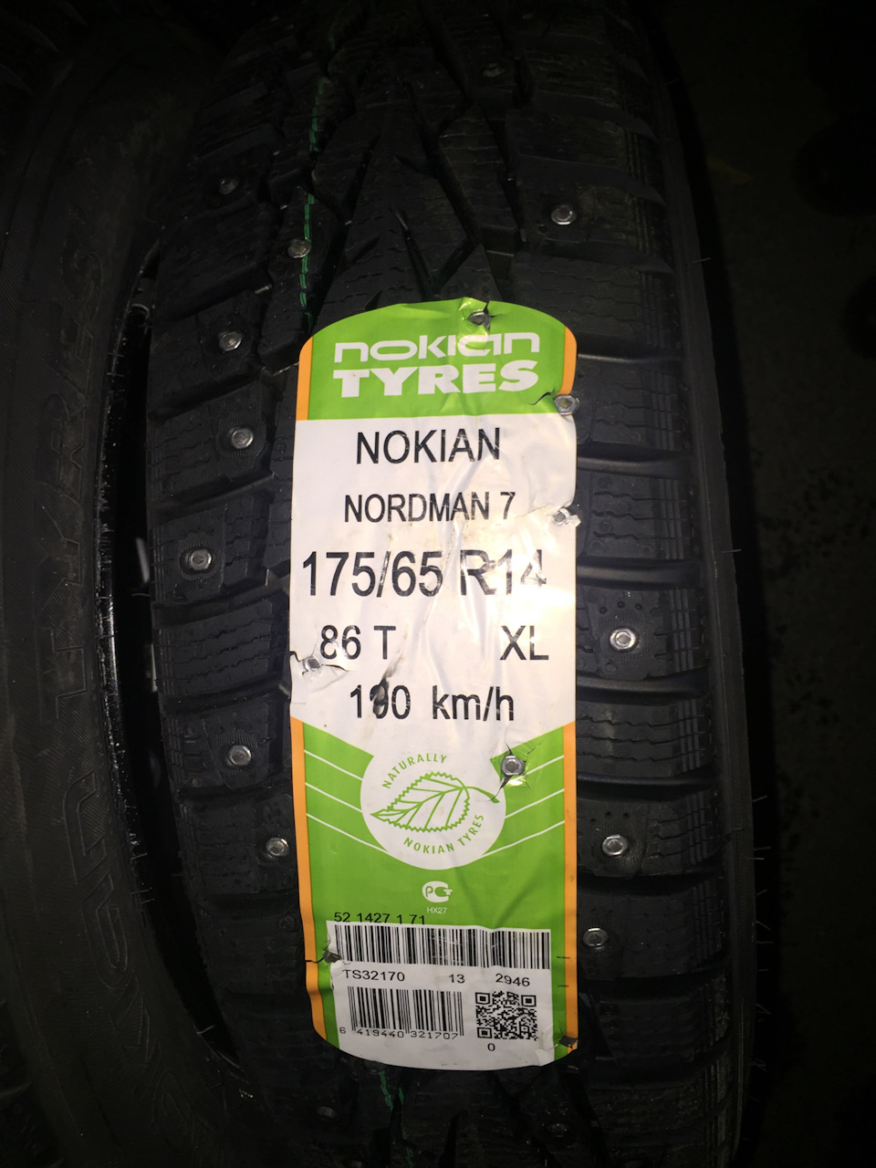 Зимняя резина Nordman 7 XL — Lada 2114, 1,6 л, 2007 года | шины | DRIVE2
