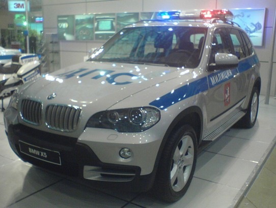 BMW x6 Polizei