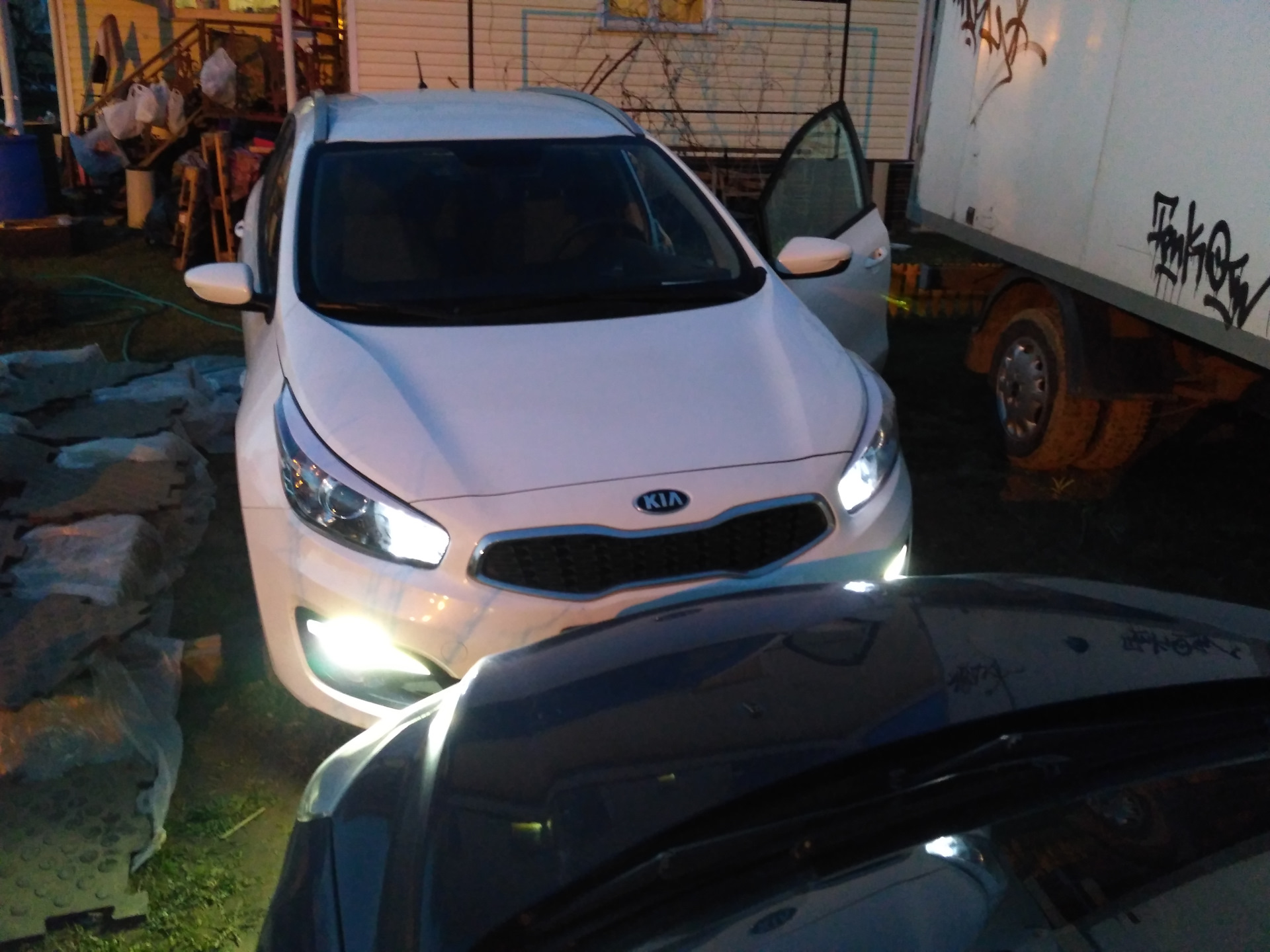 kia ceed jd лампы дхо