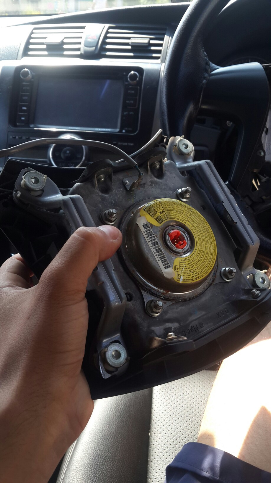 Мультируль установка пока без подключения — Toyota Allion (T260), 1,8 л ...