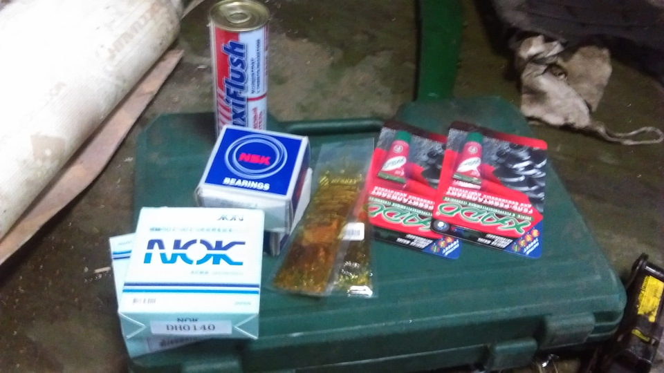 Замена подшипников ступиц(передние)замена Гранаты(Шрус) — Toyota ...