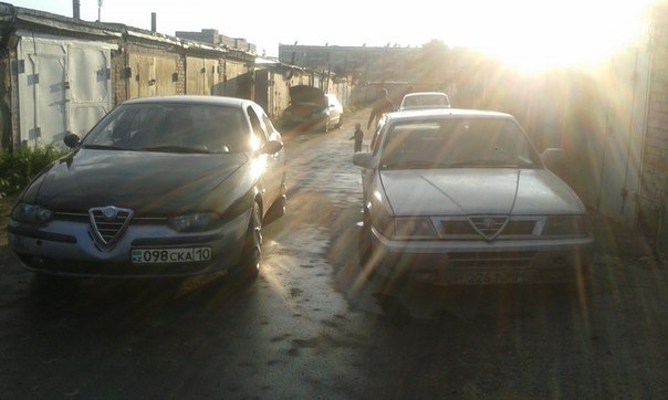 Две сестры — Alfa Romeo 156, 1,8 л, 1998 года | плановое ТО | DRIVE2