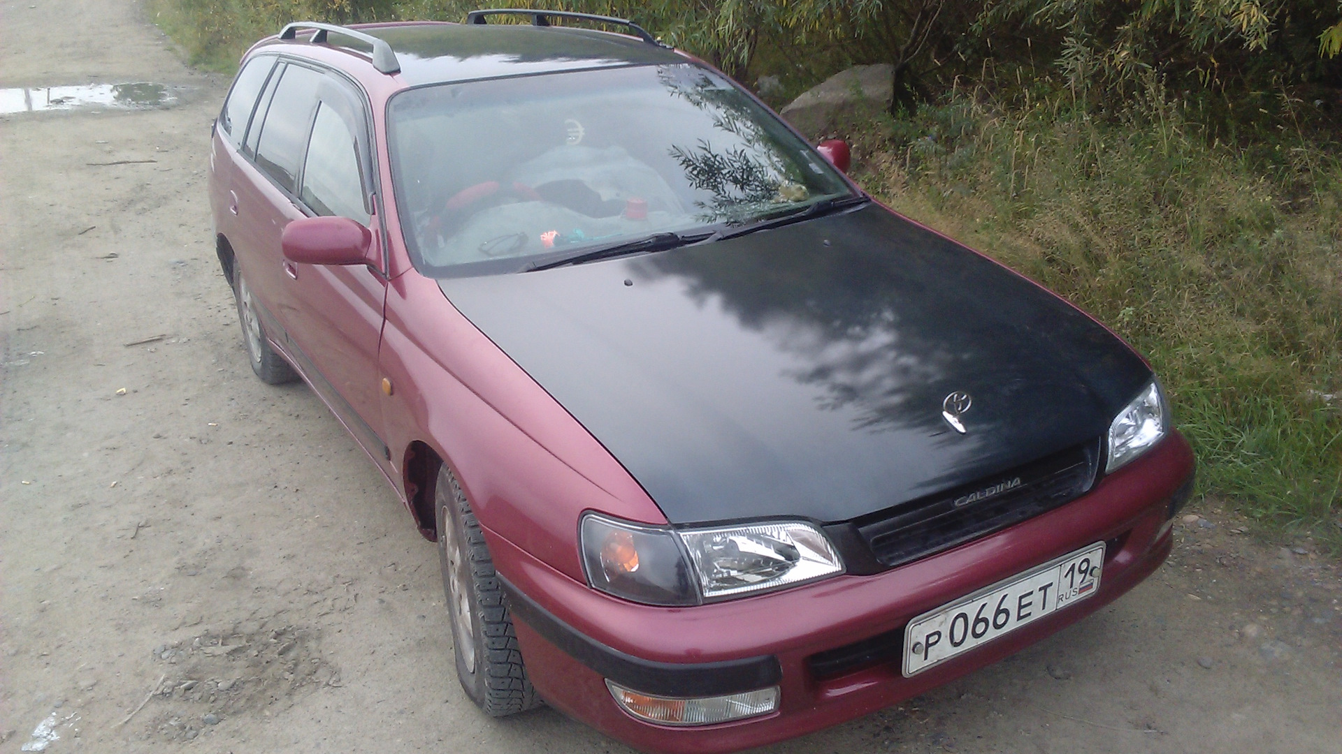 Toyota Caldina (190) 2.0 бензиновый 1996 | またとないです Red Gun Race на DRIVE2