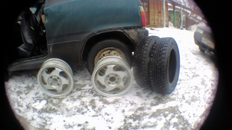 Переделка задней оси на 4 шпильки — СеАЗ 11113 Ока, 0,7 л, 2006 года ...