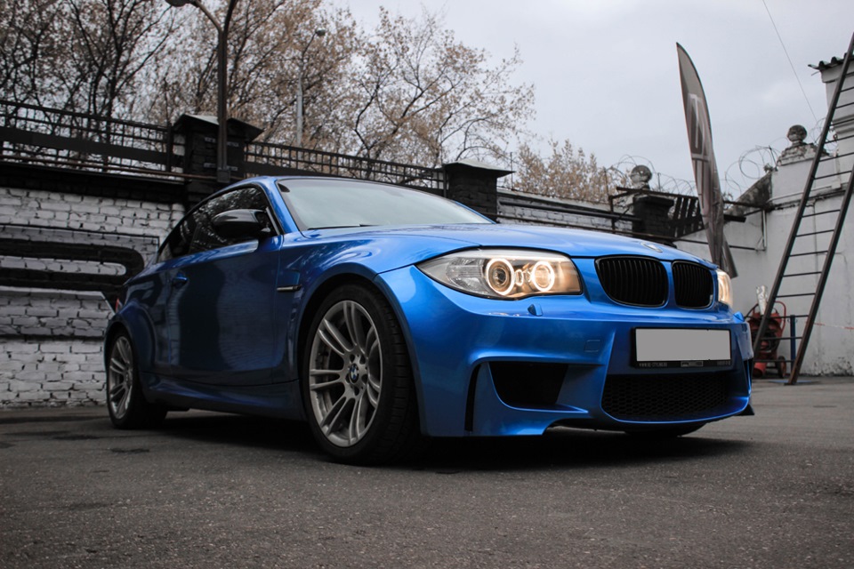 BMW 1M e82 Синий металлик — Re-Styling на DRIVE2