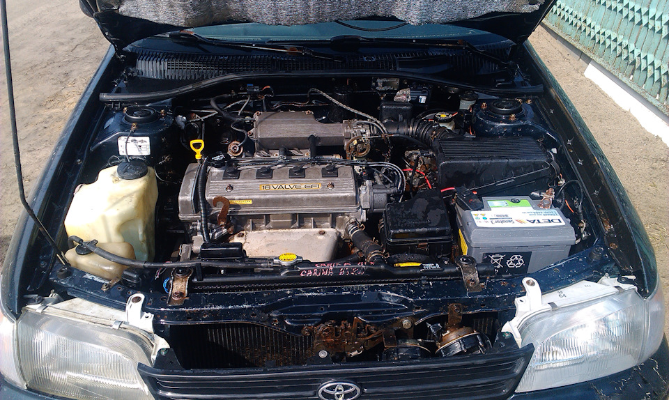 Помыл двигатель:) — DRIVE2