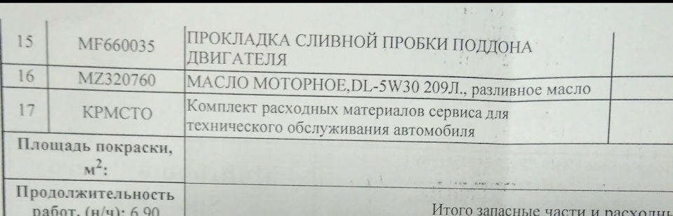 MZ320760 МАСЛО МОТОРНОЕ, DL-5W30 209Л. Mitsubishi | Запчасти на DRIVE2