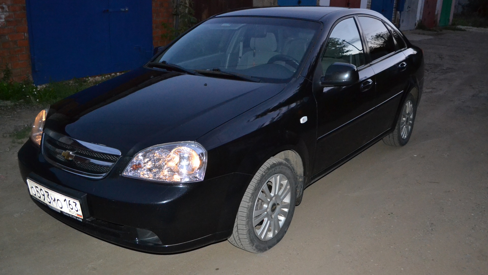 Chevrolet Lacetti 2011 седан чёрный